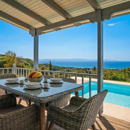 Сasa de vacaciones Filokalia With Exceptional View - Happy Kastro-Kyllini